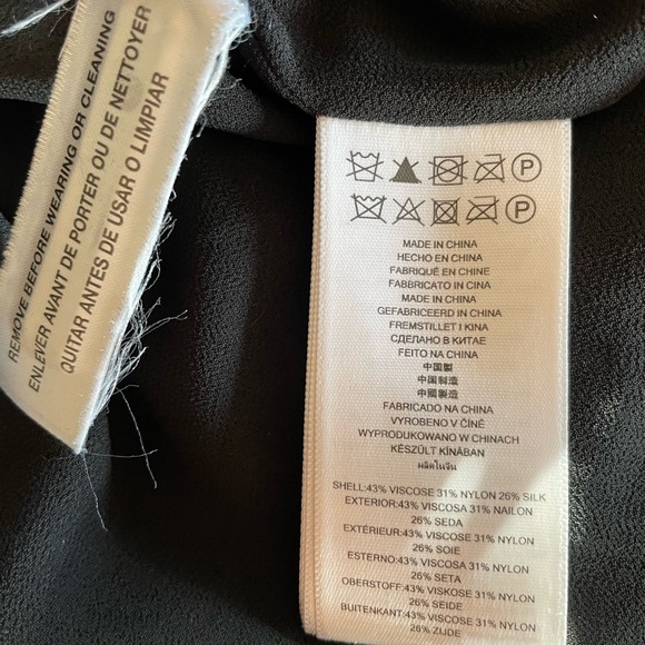 Michael Kors navy blue velvet chic dress rhinestone ball buttons formal lined - Picture 10 of 11